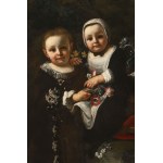 Attributed to Abraham Brueghel (1631-1697) and Roman master of the 17th century, BROTHER AND SISTER
