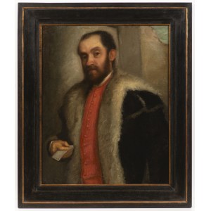 Giovanni Battista Moroni- After, . Portrait of Antonio Navagero.