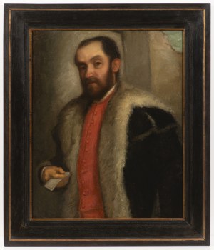 Giovanni Battista Moroni- After, . Portrait of Antonio Navagero.