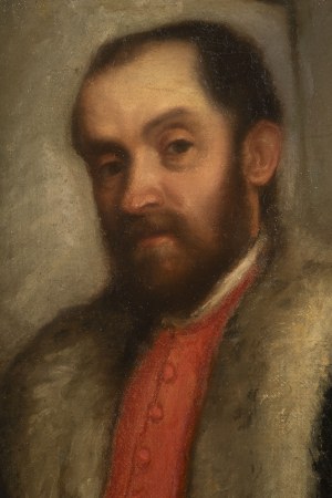 Giovanni Battista Moroni- After, . Portrait of Antonio Navagero.
