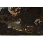 Johan Heinrich Roos, 1631 - 1685 ), attributed to, ROCKY FANTASY LANDSCAPE