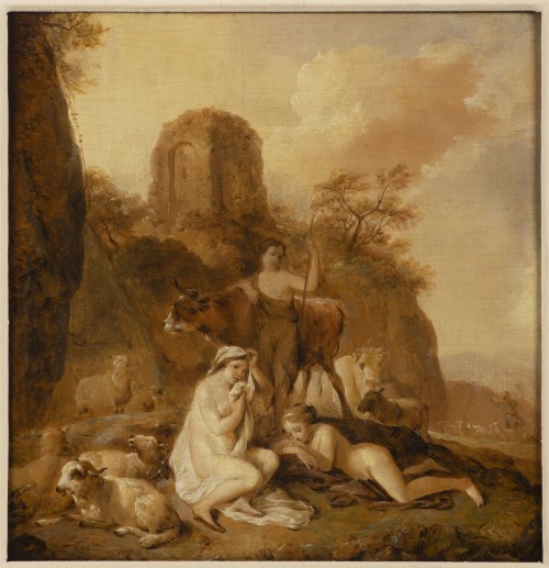 Christian Wilhelm Ernst Dietrich, HARMONIC HERDERS' IDYLL WITH NIMPHS