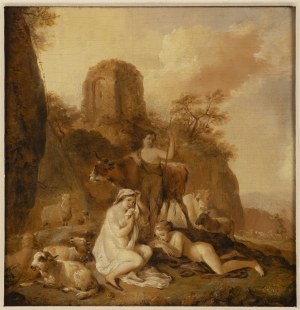 Christian Wilhelm Ernst Dietrich, HARMONIC HERDERS' IDYLL WITH NIMPHS
