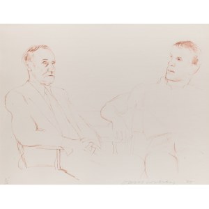 David Hockney (b. 1937, Bradford), Bill and James II, 1980