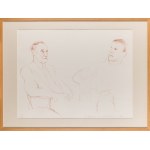 David Hockney (b. 1937, Bradford), Bill and James II, 1980