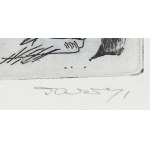 Stanislaw Dawski (1905 Dorohusk - 1990 Warsaw), Exlibris Henry Anders, 1971.