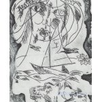 Stanislaw Dawski (1905 Dorohusk - 1990 Warsaw), Exlibris Henry Anders, 1971.
