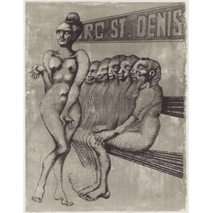 Jan Lebenstein (1930 Brest Litovsk - 1999 Krakau), Arc St. Denis, zweite Hälfte des 20. Jahrhunderts.