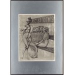 Jan Lebenstein (1930 Brest Litovsk - 1999 Krakau), Arc St. Denis, zweite Hälfte des 20. Jahrhunderts.