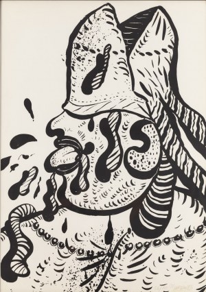 Pinchas Burstein \ Maryan (1927 Nowy Sącz - 1977 Nowy Jork), Bez tytułu