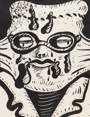 Pinchas Burstein \ Maryan (1927 Nowy Sącz - 1977 Nowy Jork), Bez tytułu