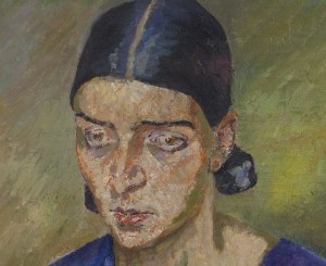 Maria Melania Mutermilch \ Mela Muter (1876 Warszawa - 1967 Paryż), Młoda kobieta w błękicie