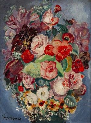 Zofia Piramowicz (1880 Radom - 1958 Clichy), Kwiaty, lata 30. XX w.