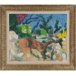 Jan Waclaw Zawadowski (1891 Skobełka in Volhynia - 1982 Aix en Provence), View of the Garden