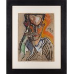 Stanisław Ignacy Witkiewicz Witkacy (1885 Warszawa - 1939 Jeziory na Polesiu), Autoportret, 1918