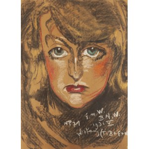 Stanisław Ignacy Witkiewicz \ Witkacy (1885 Warszawa - 1939 Jeziory na Polesiu), Portret Neny Stachurskiej, 1931
