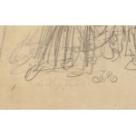 Jan Matejko (1838 Kraków - 1893 Kraków), Studia do obrazów historycznych Unia Lubelska (recto) / Batory pod Pskowem (verso)