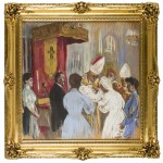 Julian Fałat (1853 Tuligłowy - 1929 Bystra), Christening