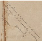Piotr Michałowski (1800 Krakov - 1855 Krzyżtoporzyce u Krakova), Studium konia (recto) / Skicy koní (verso)