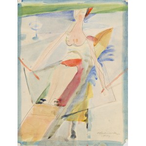 Hanna Pachniewska-Betley (1910 - 1987), Wioślarka, 1949