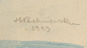 Hanna Pachniewska-Betley (1910 - 1987), Wioślarka, 1949