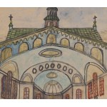 Nikifor Krynicki (1895 Krynica - 1968 Folusz), Mass (Lenten Monday), 1920s.