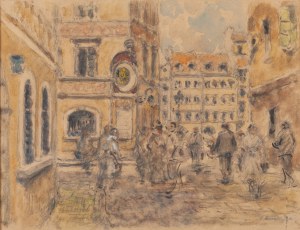 Tadeusz Cieślewski (ojciec) (1870 Warszawa - 1956 Warszawa), Stare Miasto w Warszawie