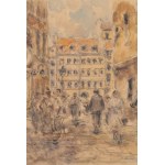 Tadeusz Cieślewski (ojciec) (1870 Warszawa - 1956 Warszawa), Stare Miasto w Warszawie