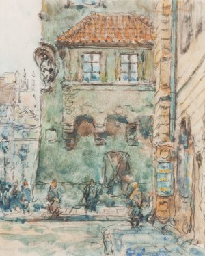 Tadeusz Cieślewski (ojciec) (1870 Warszawa - 1956 Warszawa), Stare Miasto w Warszawie