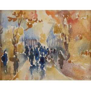 Tadeusz Cybulski (1878 Kraków - 1954 Kraków), Spacerowicze