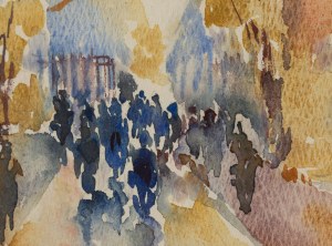 Tadeusz Cybulski (1878 Kraków - 1954 Kraków), Spacerowicze