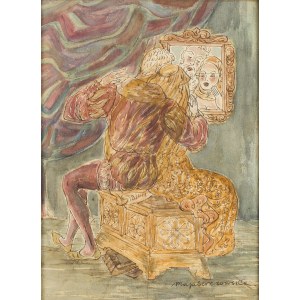 Maja Berezowska (1898 Baranowicze - 1978 Warszawa), Para przy lustrze