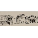Antoni Uniechowski (1903 Wilno - 1976 Warszawa), 6 widoków Warszawy