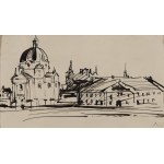 Antoni Uniechowski (1903 Wilno - 1976 Warszawa), 6 widoków Warszawy