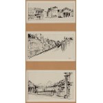 Antoni Uniechowski (1903 Wilno - 1976 Warszawa), 6 widoków Warszawy
