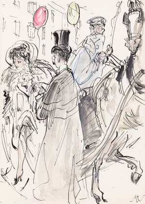 Antoni Uniechowski (1903 Wilno - 1976 Warszawa), Przed balem