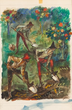 Jan Marcin Szancer (1902 Kraków - 1973 Warszawa), Ilustracja do książki 