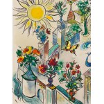 Jan Marcin Szancer (1902 Kraków - 1973 Warszawa), Ilustracja do książki Baśń o stalowym jeżu , 1963