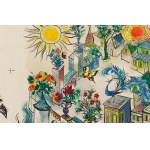 Jan Marcin Szancer (1902 Kraków - 1973 Warszawa), Ilustracja do książki Baśń o stalowym jeżu , 1963