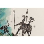 Jan Marcin Szancer (1902 Krakov - 1973 Varšava), Ilustrace ke knize Pohádka o ocelovém ježkovi. , 1963
