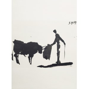 Pablo Picasso (1881 - 1973), Zo série Toros y Toreros, 1961