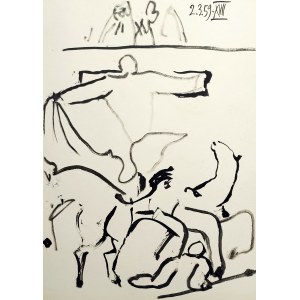 Pablo Picasso (1881 - 1973), Z cyklu Toros y Toreros, 1961