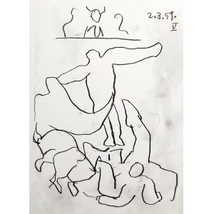 Pablo Picasso (1881 - 1973), From the series Toros y Toreros, 1961