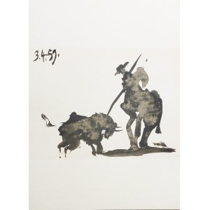 Pablo Picasso (1881 - 1973), Z cyklu Toros y Toreros, 1961