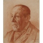 Hans FRITSCH (1870-1945), Portret starszego mężczyzny, 1891