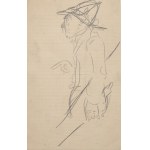 [Mark Twain] Artysta NIEOKREŚLONY (XIX / XX w.), Zestaw 3 karykaturalnych szkiców portretowych do dzieł Marka Twaina, 1 ćw. XX w.