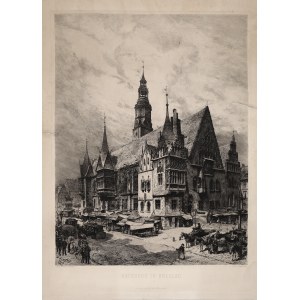 Bernhard MANNFELD (1848-1925), Hôtel de ville de Breslau, 1884