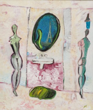 Paweł Bitka (1962), Biała łazienka - Montparnasse (2015)