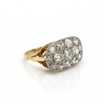 Art deco diamond ring