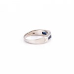Anello con diamante in stile Art Déco